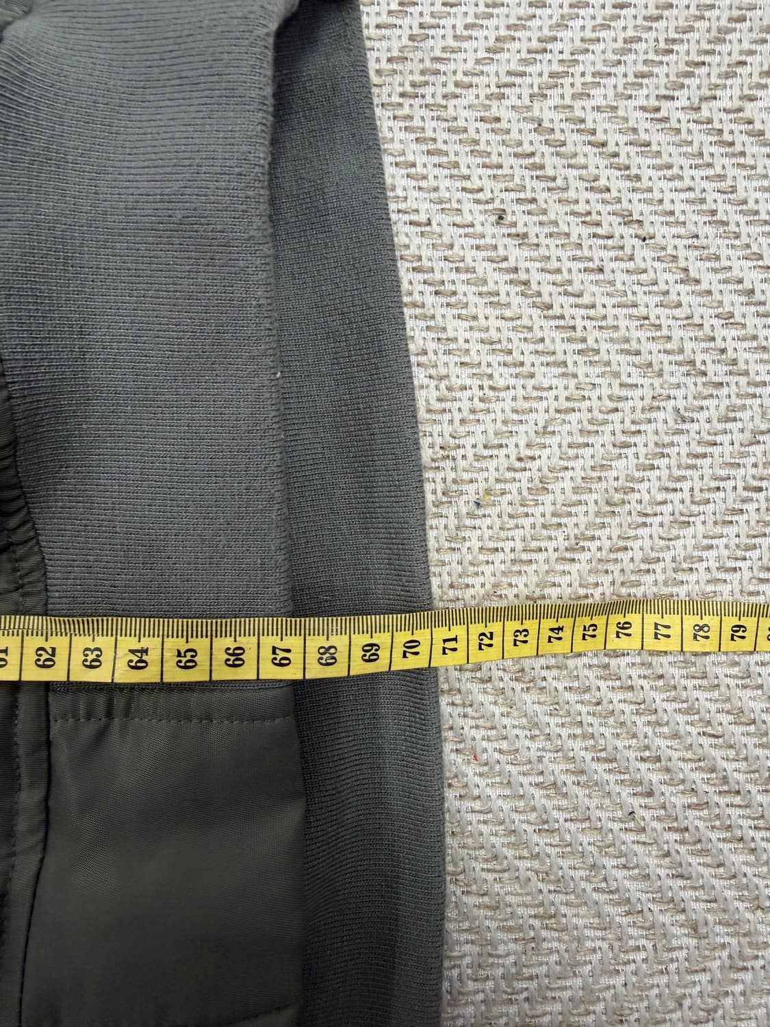 정품) O2ND 오즈세컨 한섬 카키색 MA-1 항공 점퍼 82 상품이미지8