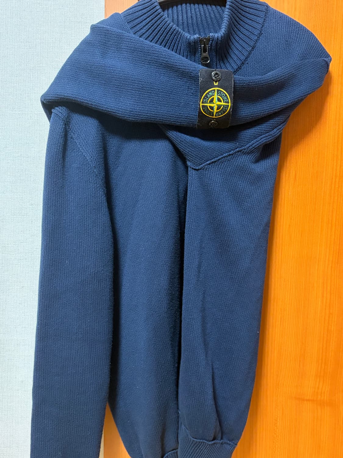 스톤아일랜드 니트 집업 상품이미지2