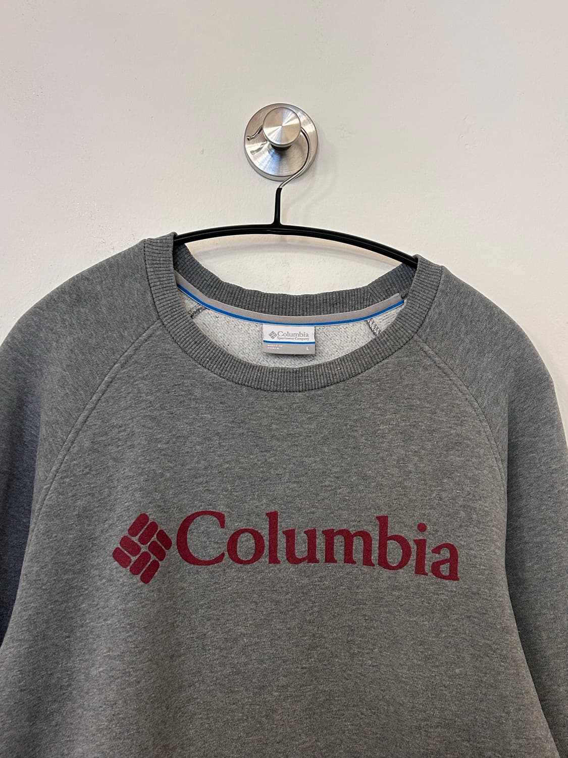 컬럼비아 맨투맨 그레이 L 상품이미지3