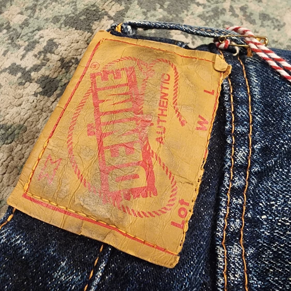 레졸루트전신 DENIME 셀비지팬츠 상품이미지9