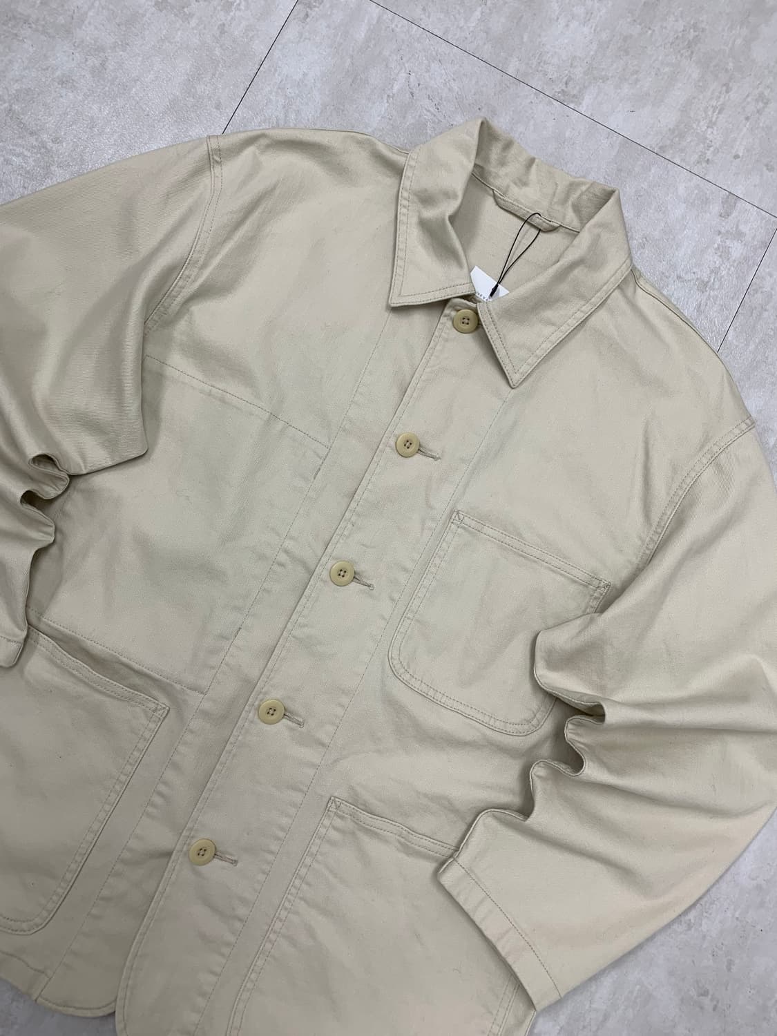 빈티지 아이보리 자켓 #668 상품이미지2