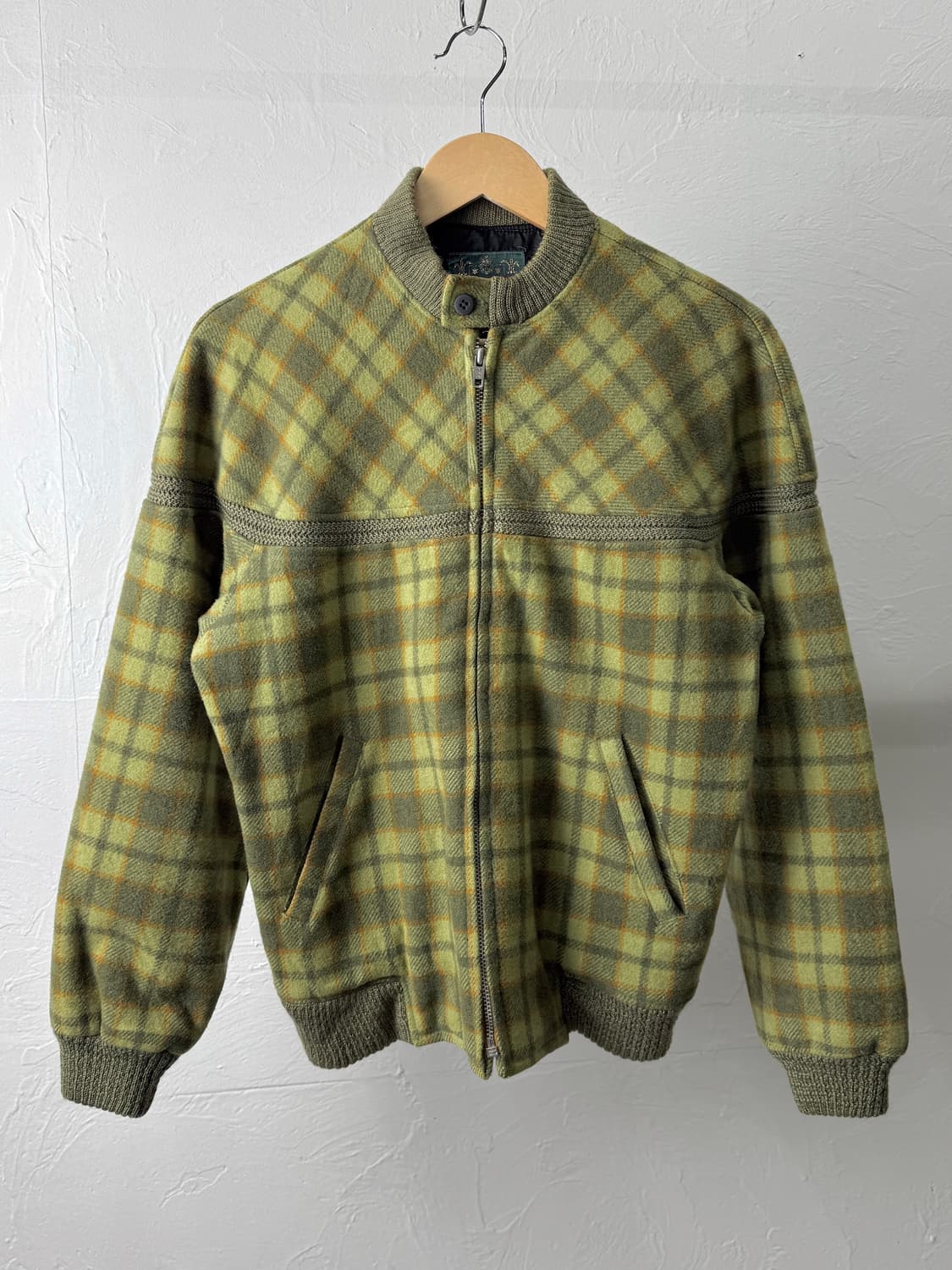 Eddner 체크 울 자켓 상품이미지2