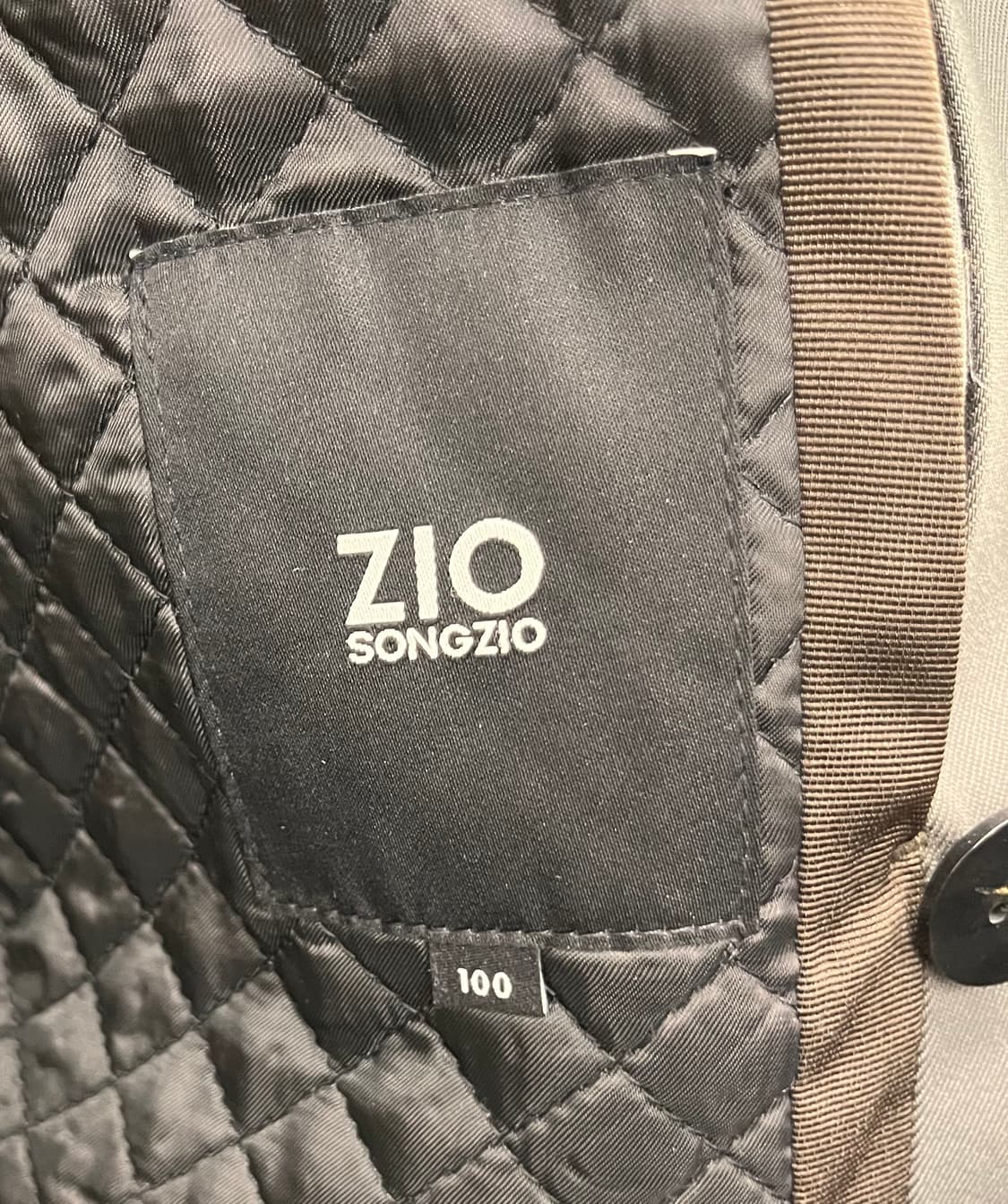 송지오 ZIO SONGZIO 트렌치 코트 100 상품이미지4