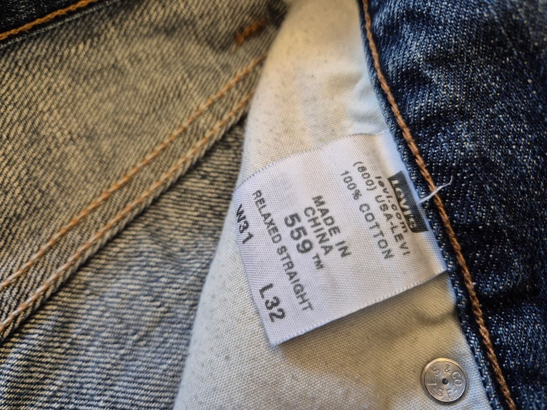 00s 리바이스 559 릴렉스드핏 데님 팬츠 상품이미지7
