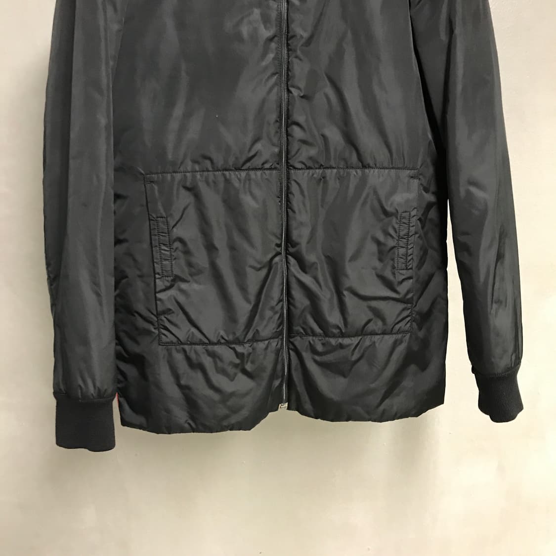 프라다 스포츠 블랙 봄버 자켓 42 상품이미지3