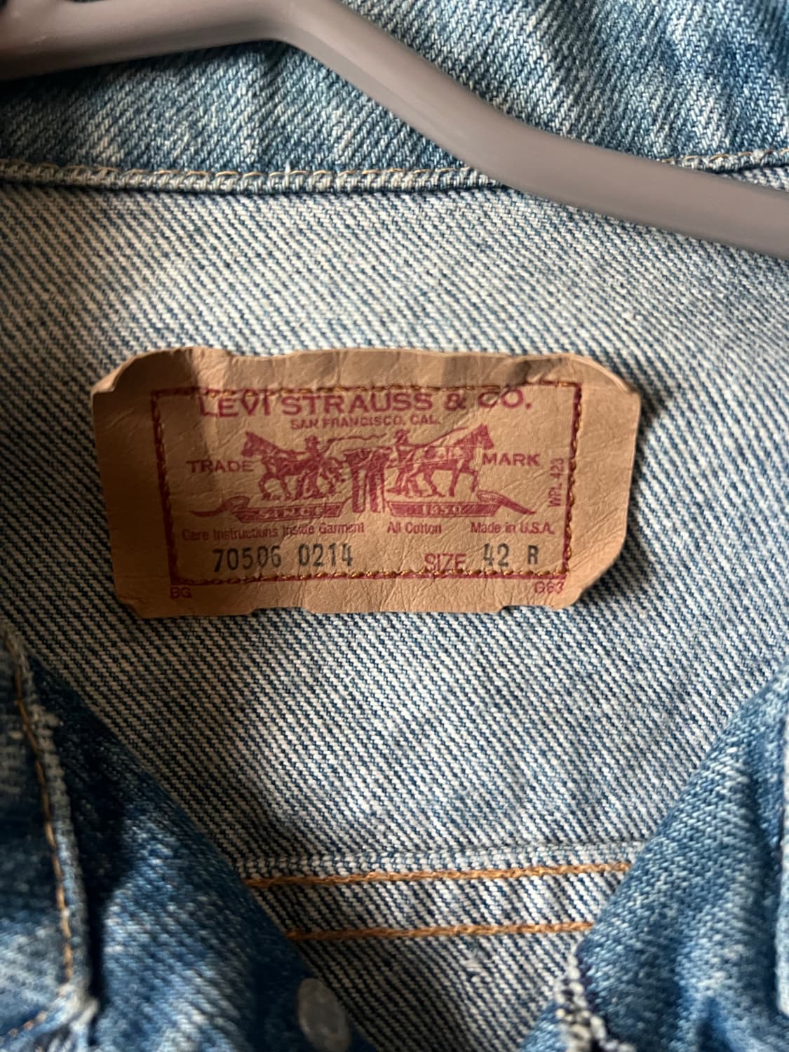 리바이스 90's  made in u.s.a 타입3 상품이미지4