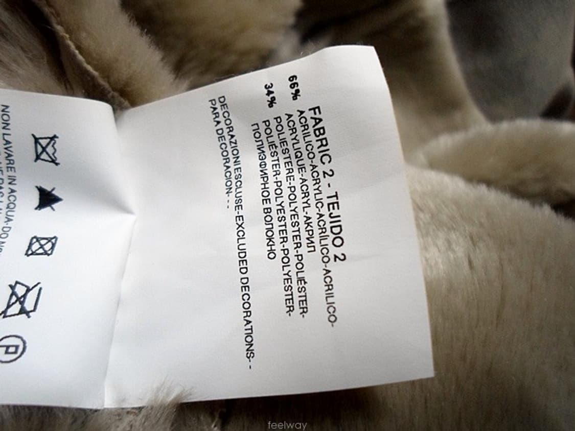 알마니진 정품 무스탕 자켓 66사이즈 상품이미지10