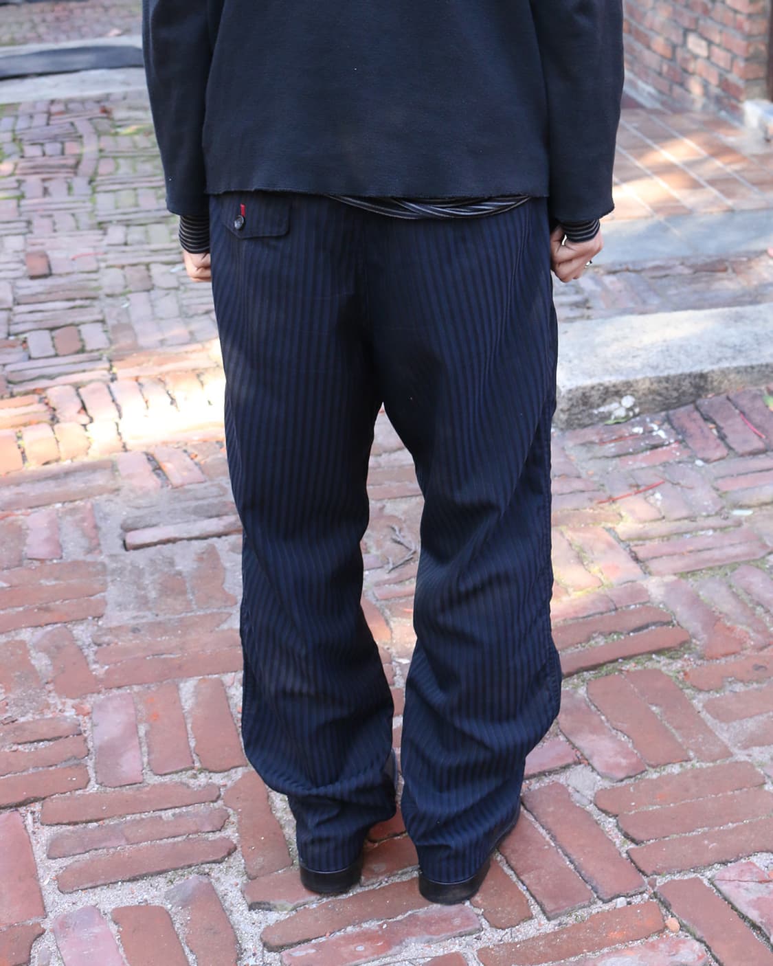 꼼데가르송 옴므 핀스트라이프 트라우저 상품이미지2