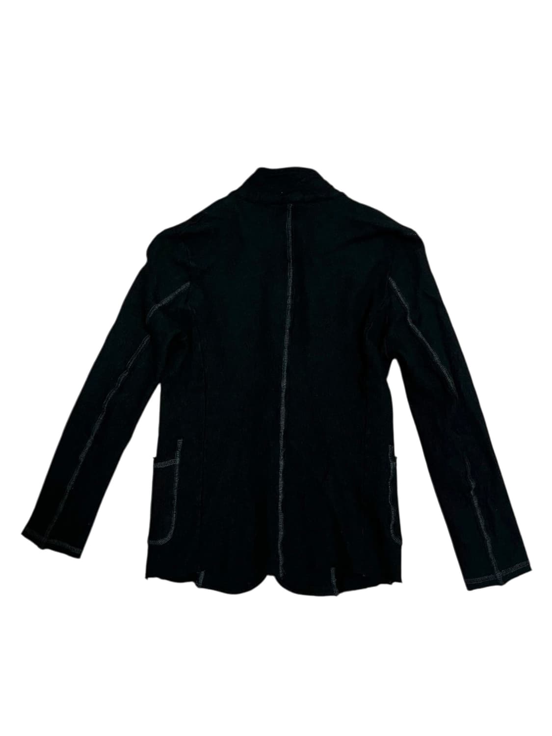 미니멀 블랙 펠트 자켓 상품이미지3