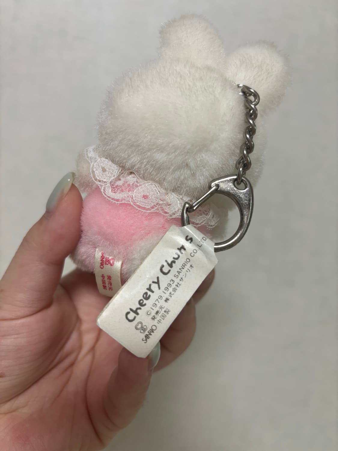 산리오 고전 치어리참 토끼 인형 상품이미지3