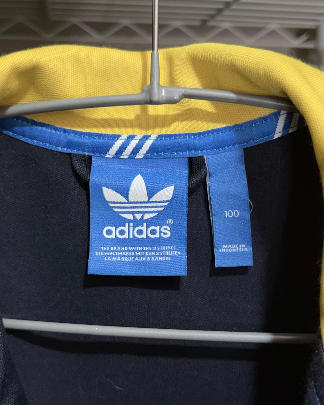 아디다스 네이비 & 옐로우 유로파 파이어버드 져지 상품이미지8