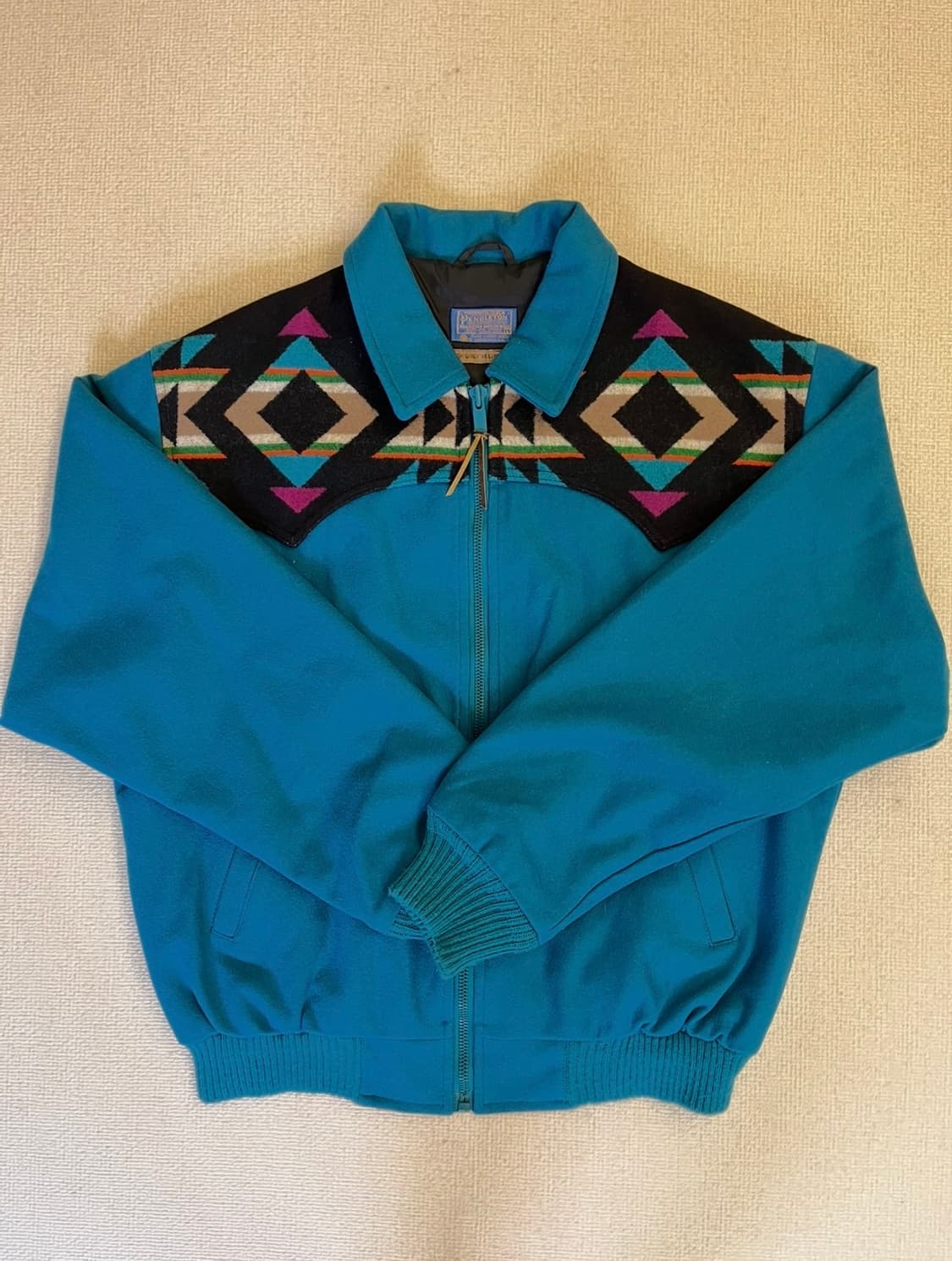 80s VINTAGE PENDLETON WOOL JACKET RARE 상품이미지2