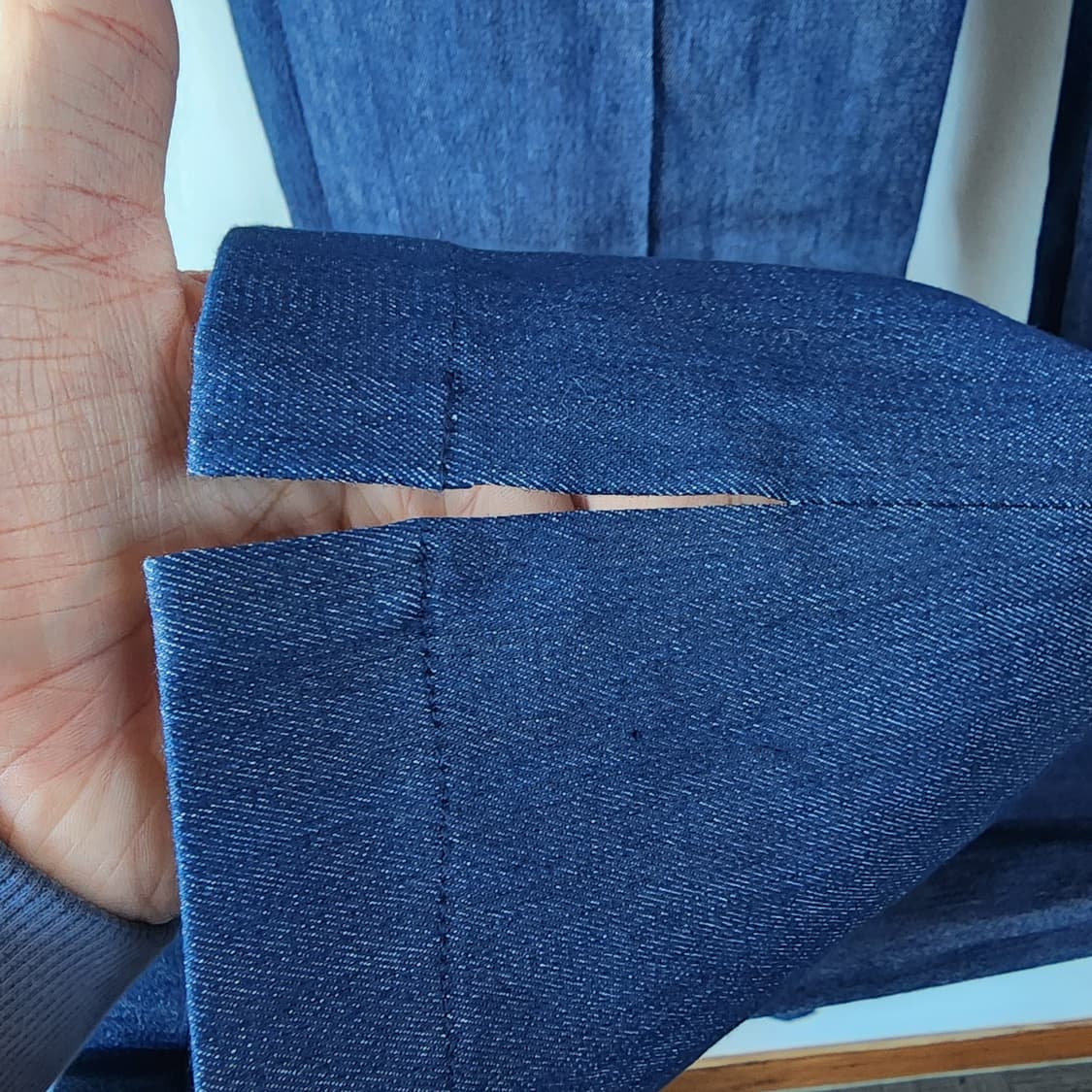 프리미엄 스판 청 데님 부츠컷 팬츠 상품이미지5