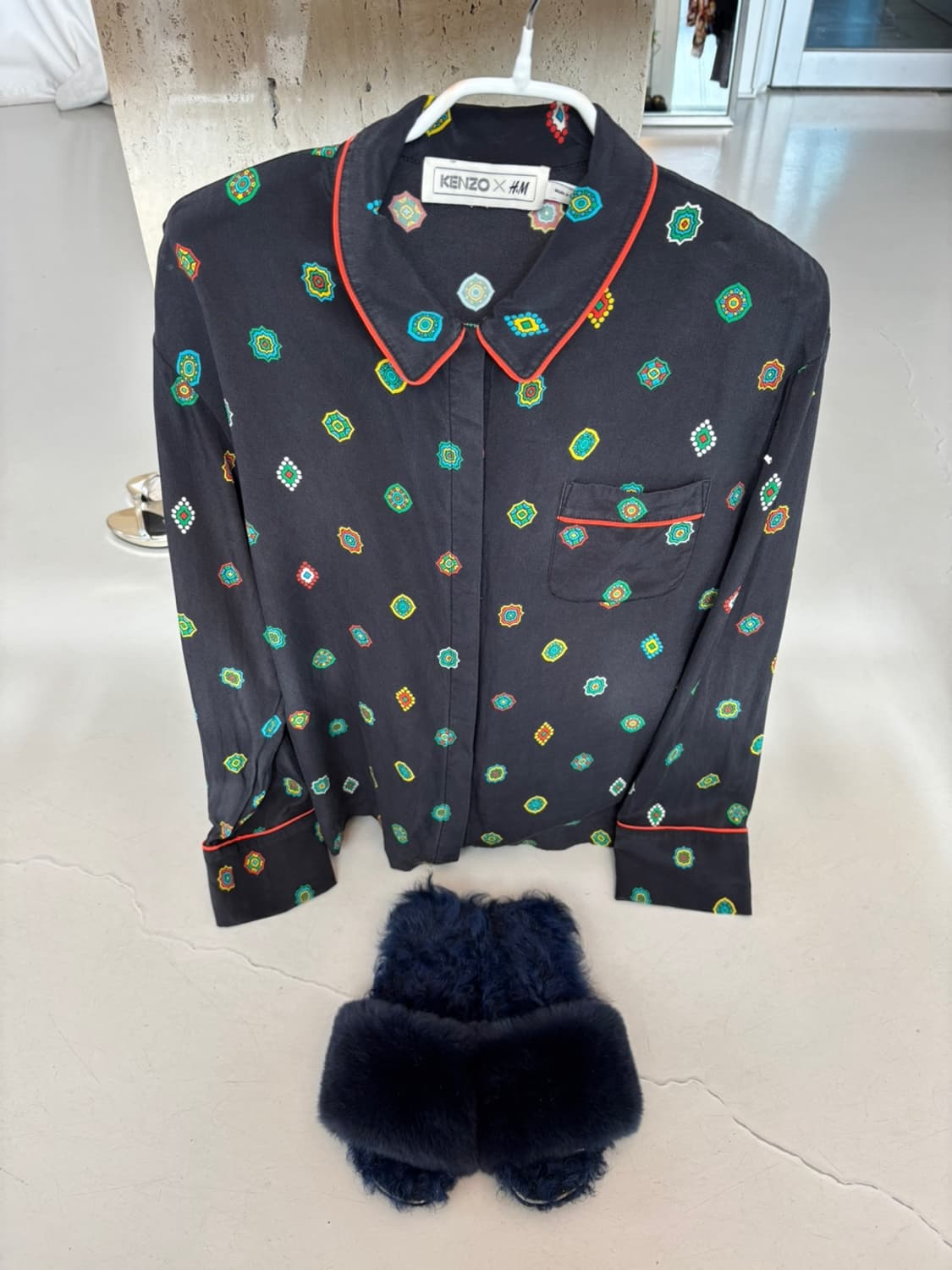 Kenzo X H&M Silk Blouse 상품이미지1