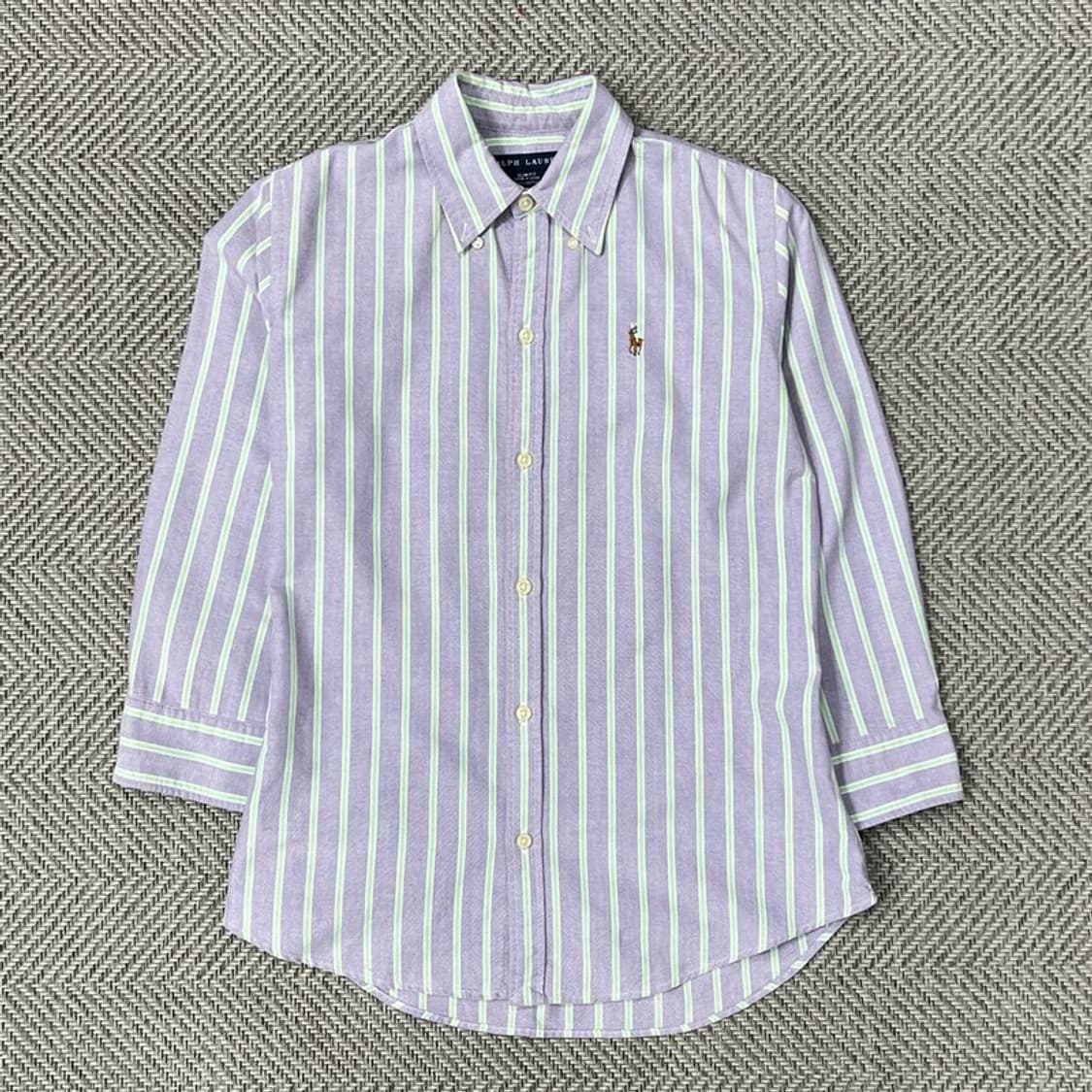 랄프로렌 슬림핏 스트라이프 셔츠 v0675 상품이미지1