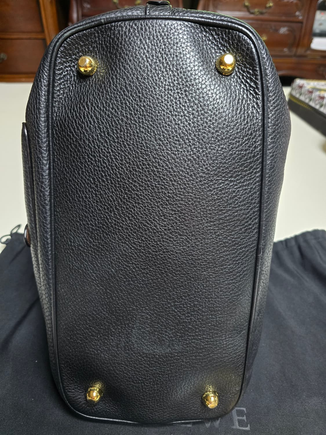 로에베 메이36 블랙 토트백 정품 상품이미지6