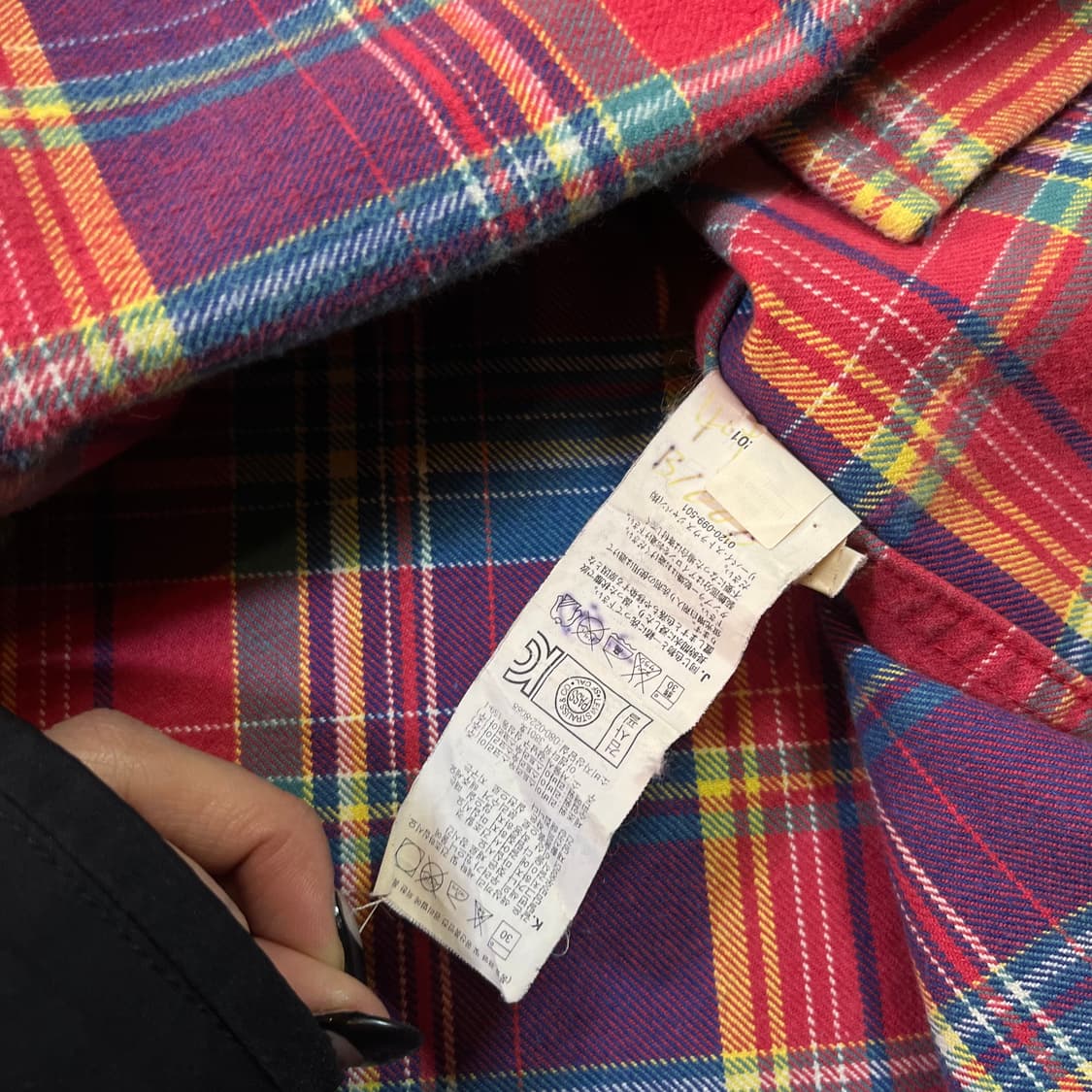 리바이스 타탄체크 셔츠 상품이미지4