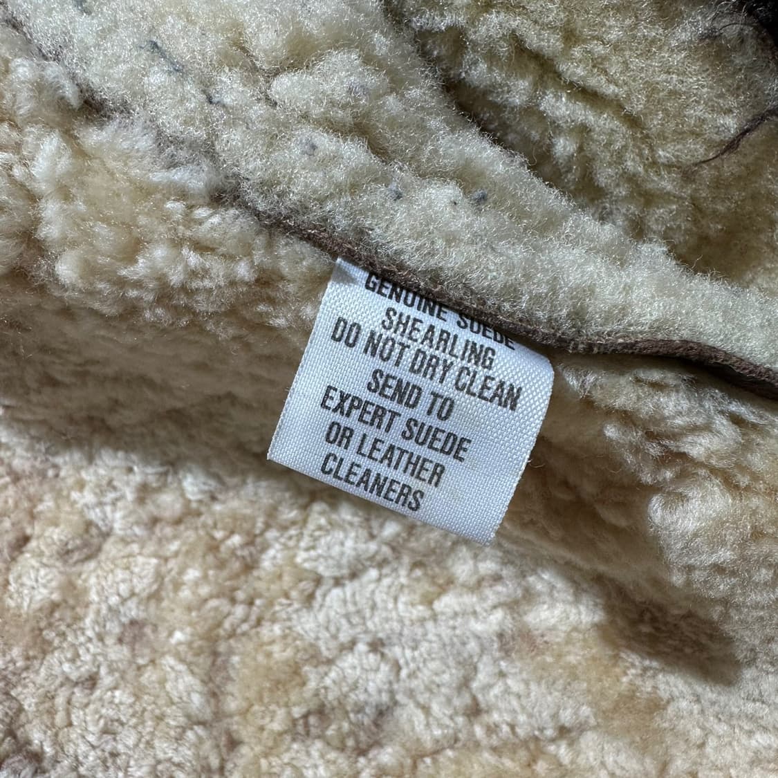 TEODEM B-3 램스킨 시어링 무스탕 봄버 자켓 상품이미지10