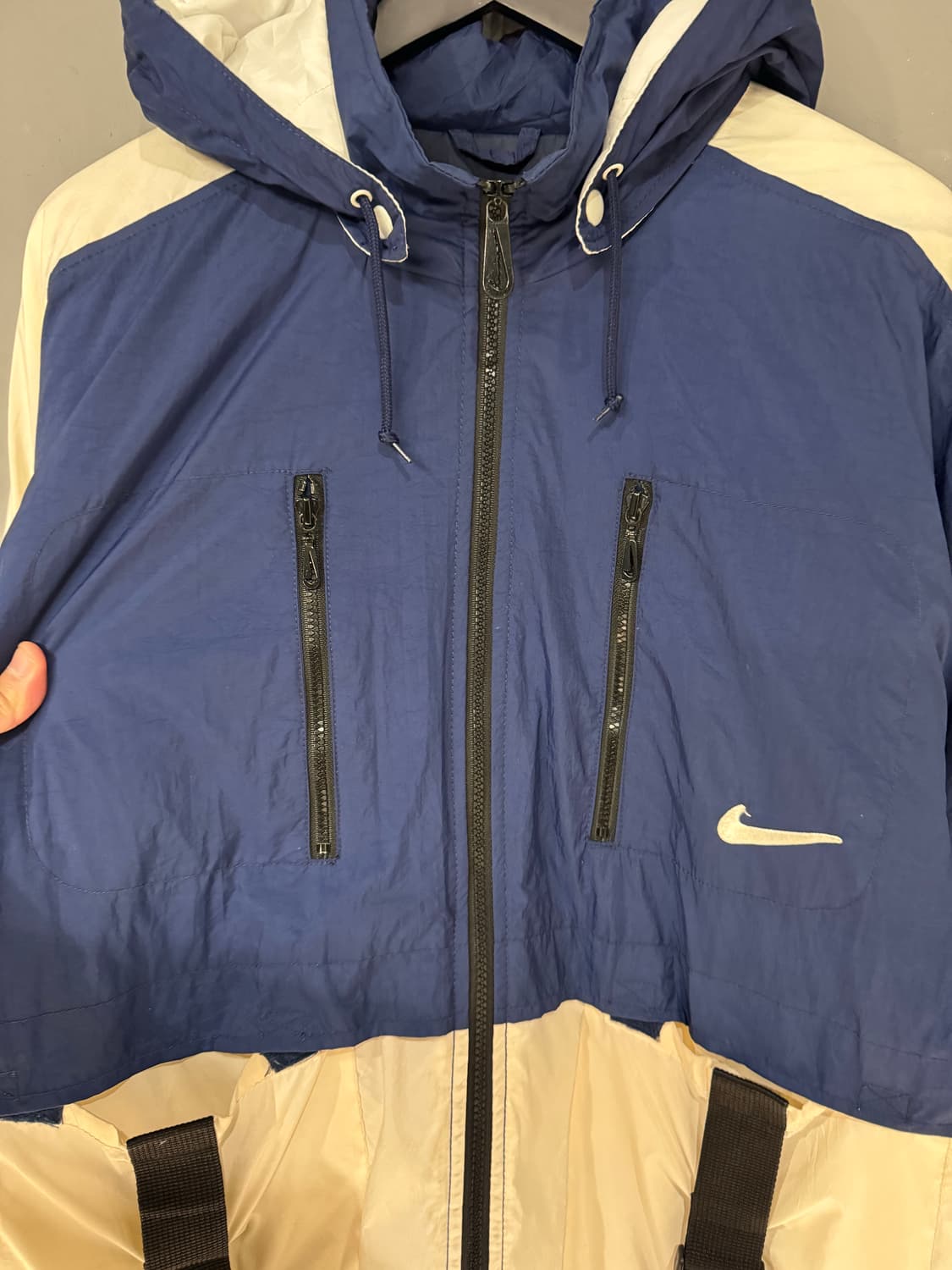 90s 나이키 에어 버클 푸퍼 점퍼 자켓 상품이미지3