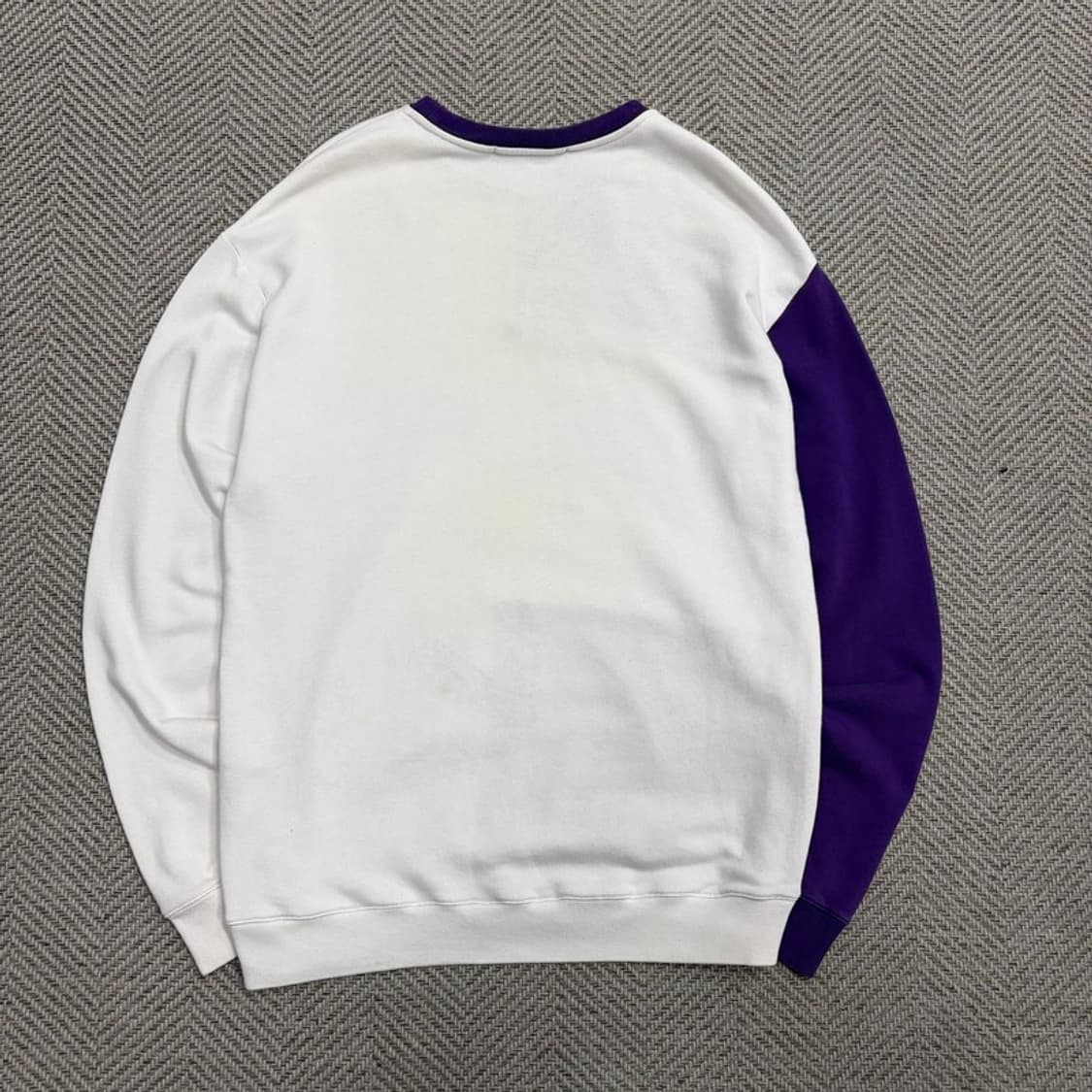 msgm 배색 맨투맨 v1730 상품이미지2