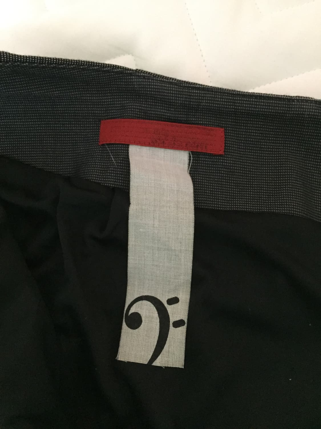 일본빈티지 사선지퍼 미디 스커트 꼼데 아방가르드 니혼진 오네갸루 샵페어리 상품이미지6