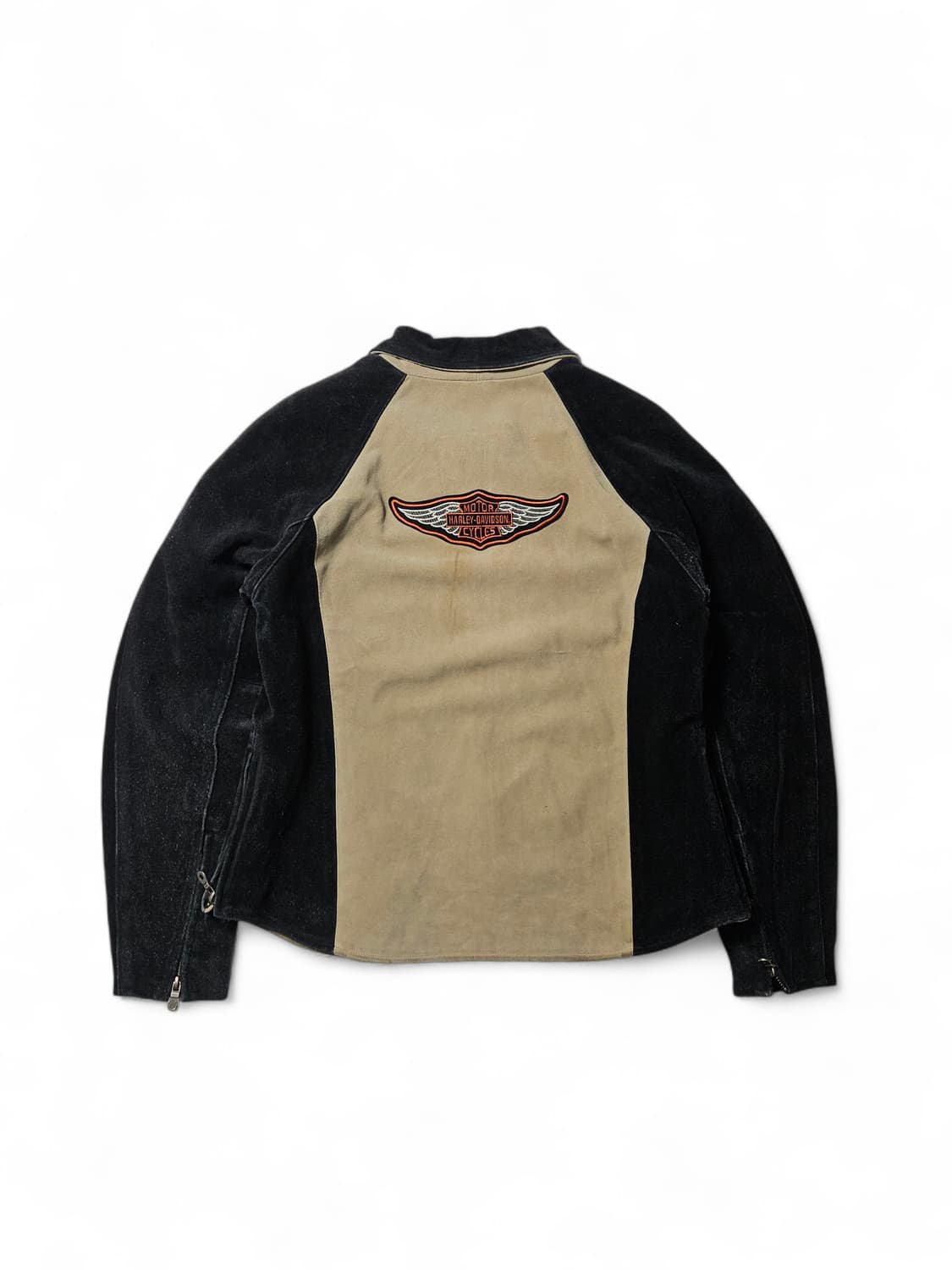 할리데이비슨 스웨이드 레더 자켓 L 가죽자켓 상품이미지3