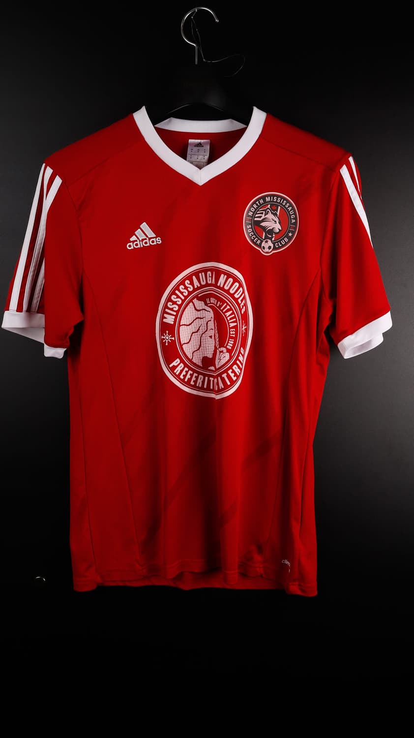 아디다스 빨강 축구반팔유니폼 상품이미지1