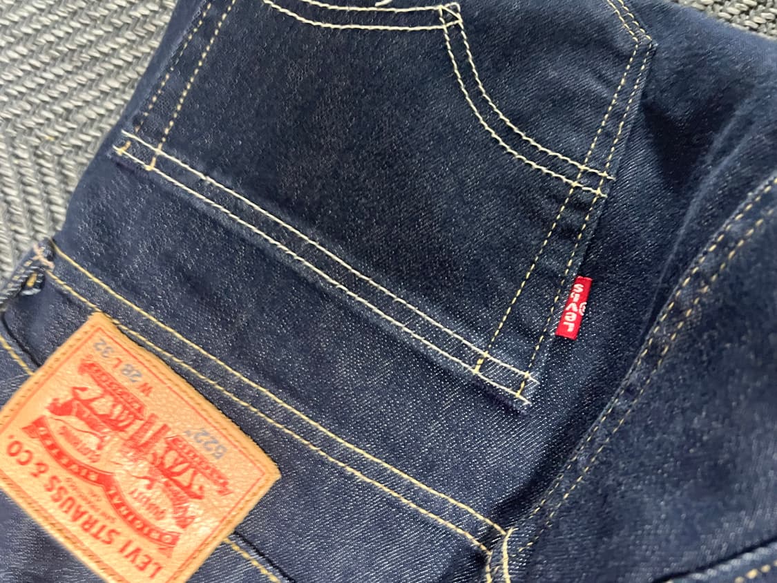 리바이스 522 데님 w28 L32 상품이미지4