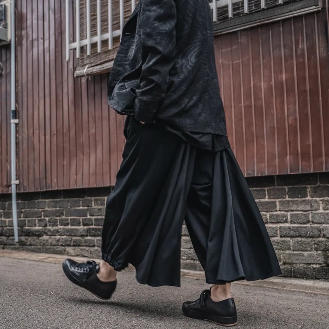 요지야마모토 카라스 팬츠 상품이미지5