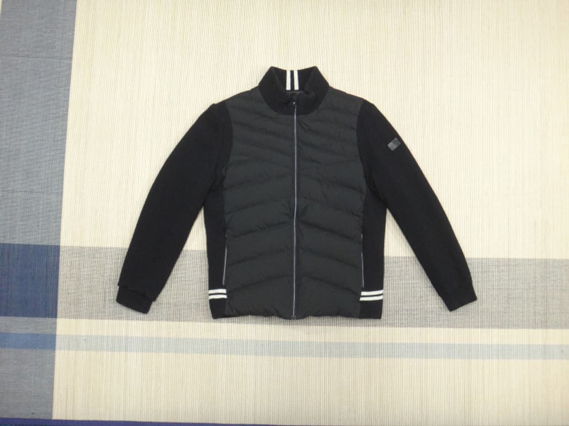 (105) 볼빅 골프 Volvik 남성 니트배색 다운 패딩 상품이미지1