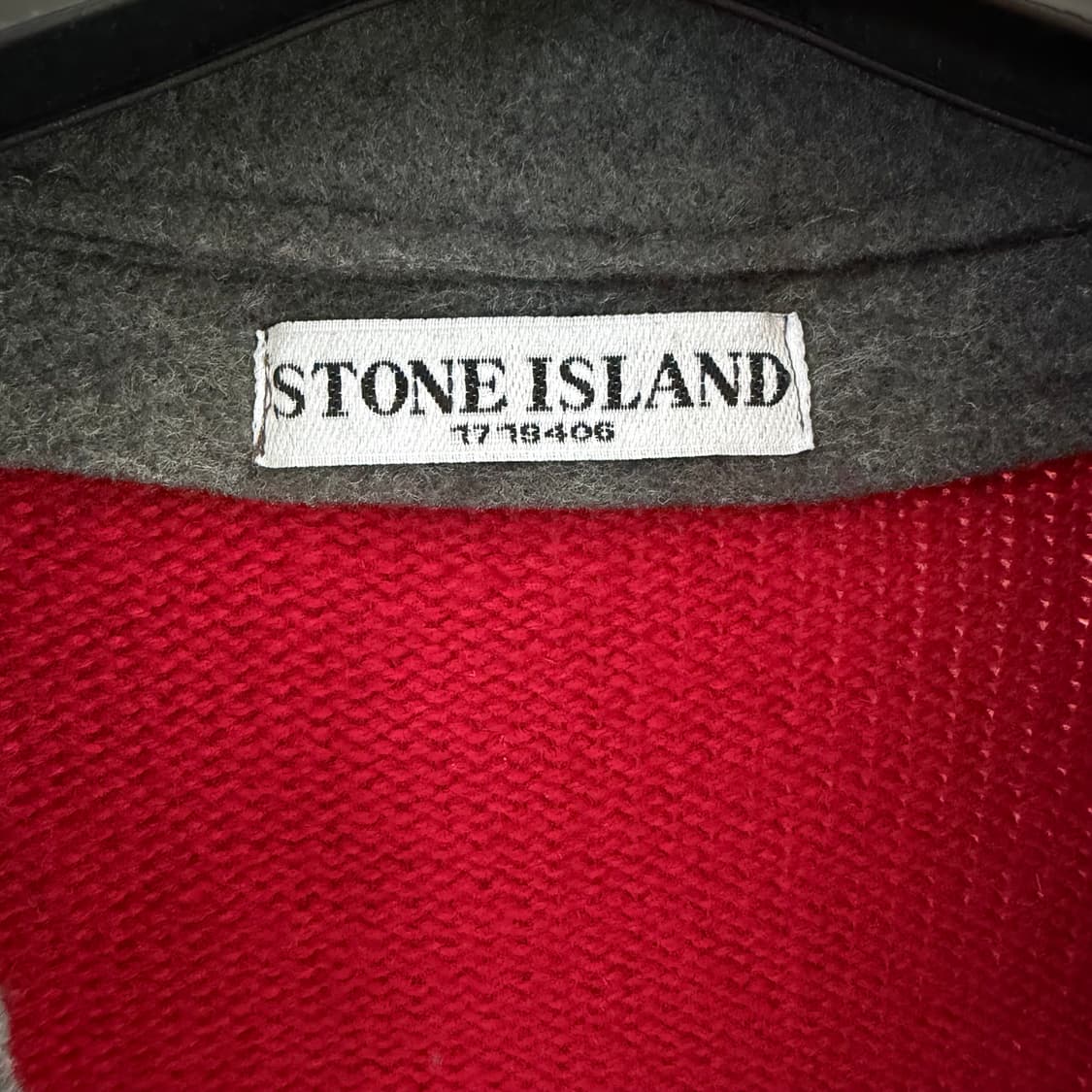 빈티지 스톤아일랜드 도킹 니트집업 상품이미지7