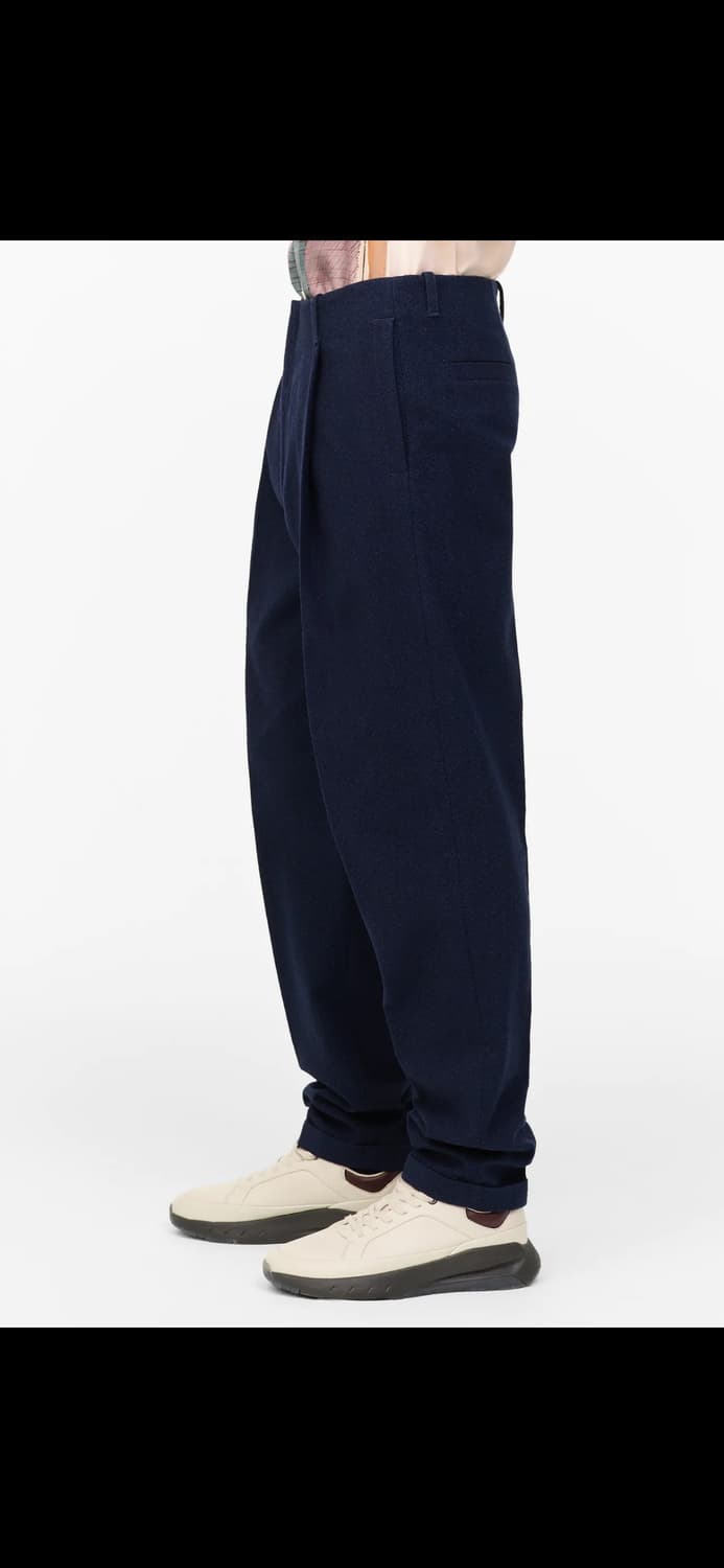 자라 리미티드에디션 네이비멜란지 남성 팬츠 상품이미지2