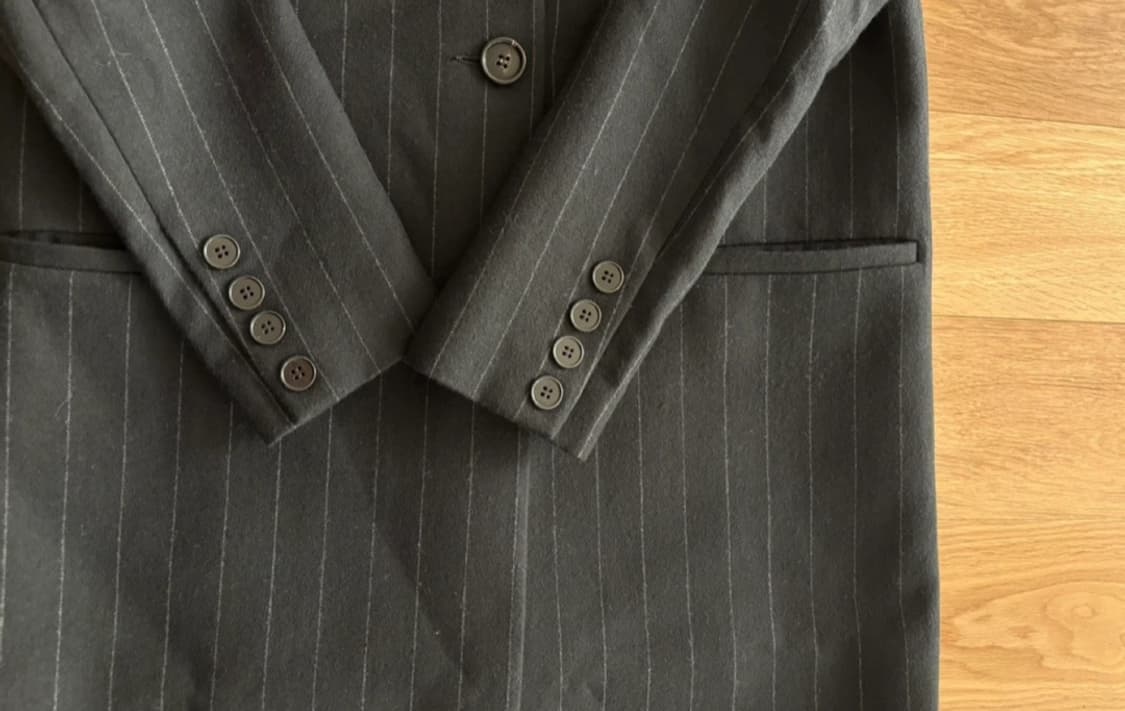 마쥬 핀스트라이프 코트 54 상품이미지2