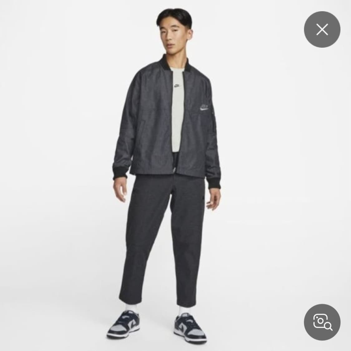 나이키 리바이벌 우븐 봄버 자켓 L(100) 상품이미지2