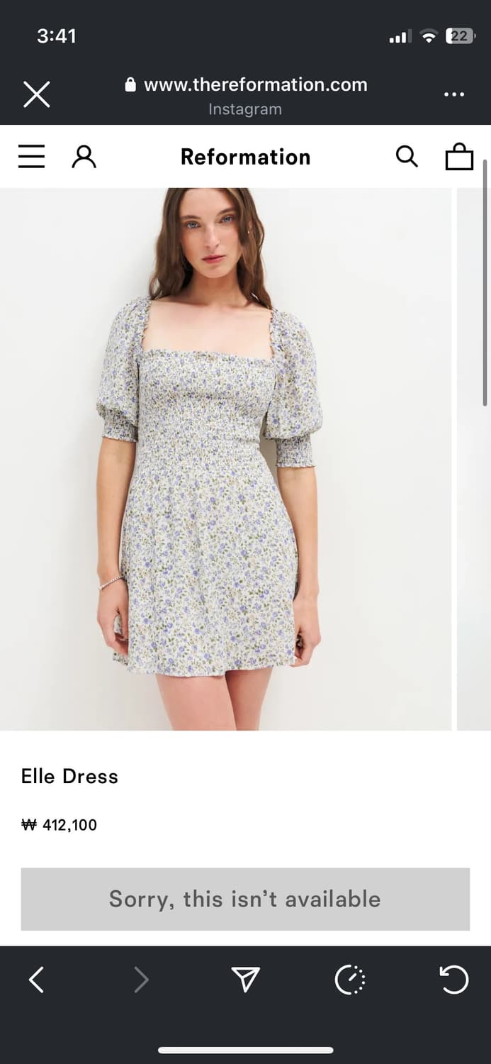 [Reformation] Elle Dress 상품이미지5