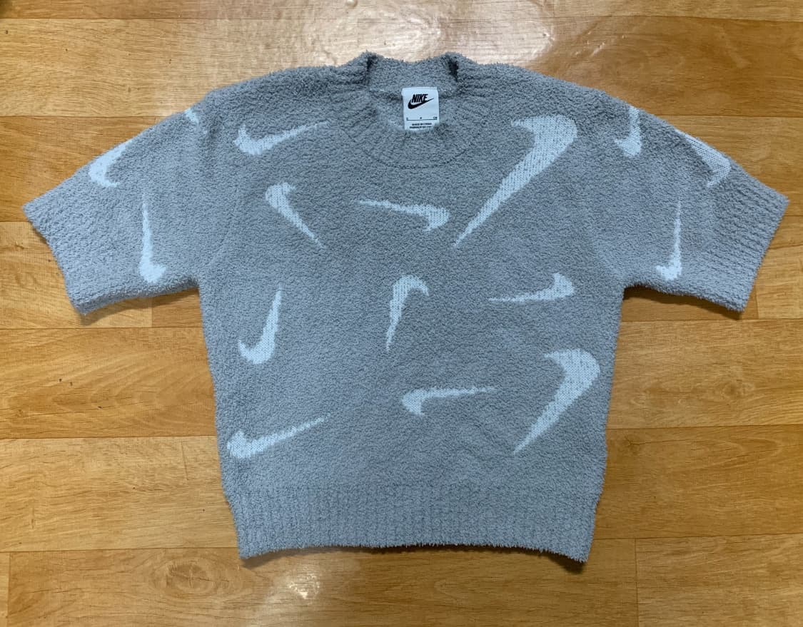 NIKE 나이키 스포츠웨어 피닉스 코지 부클레 크롭 니트웨어 상품이미지4
