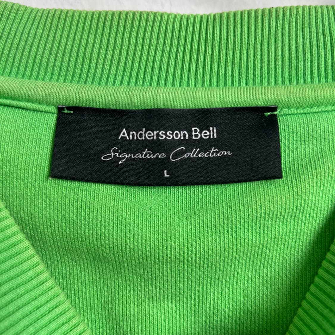 앤더슨벨 시그니처 엠블럼 헤비 맨투맨 L 상품이미지3