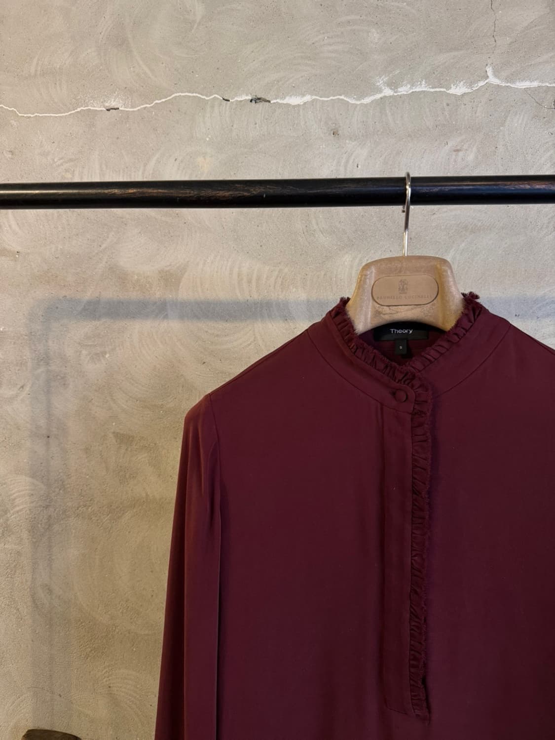 띠어리 실크 블라우스 55 상품이미지3