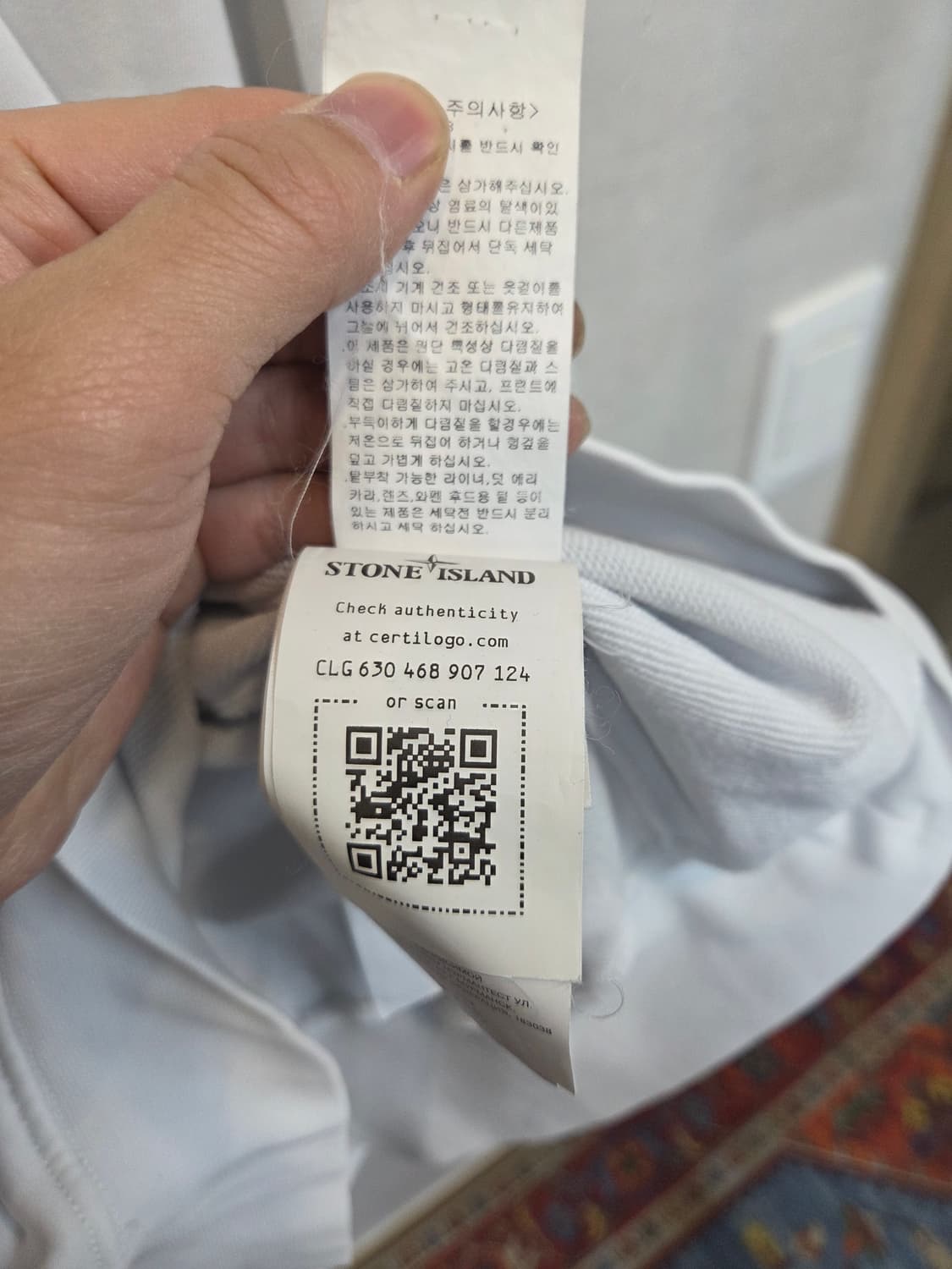 스톤아일랜드 와펜패치 맨투맨 m 상품이미지7