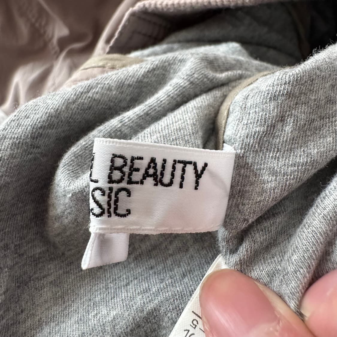 NATURAL BEAUTY 일본빈티지 y2k 후드집업 자켓 M 38 상품이미지8