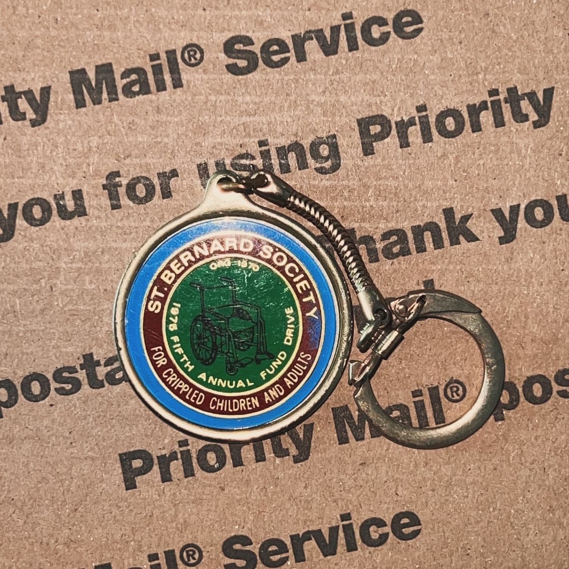 80’s vtg medal keyring 상품이미지1