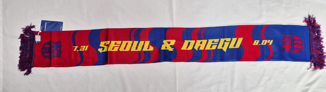 FC 바르셀로나 아시아 투어 머플러 팝니다  상품이미지2