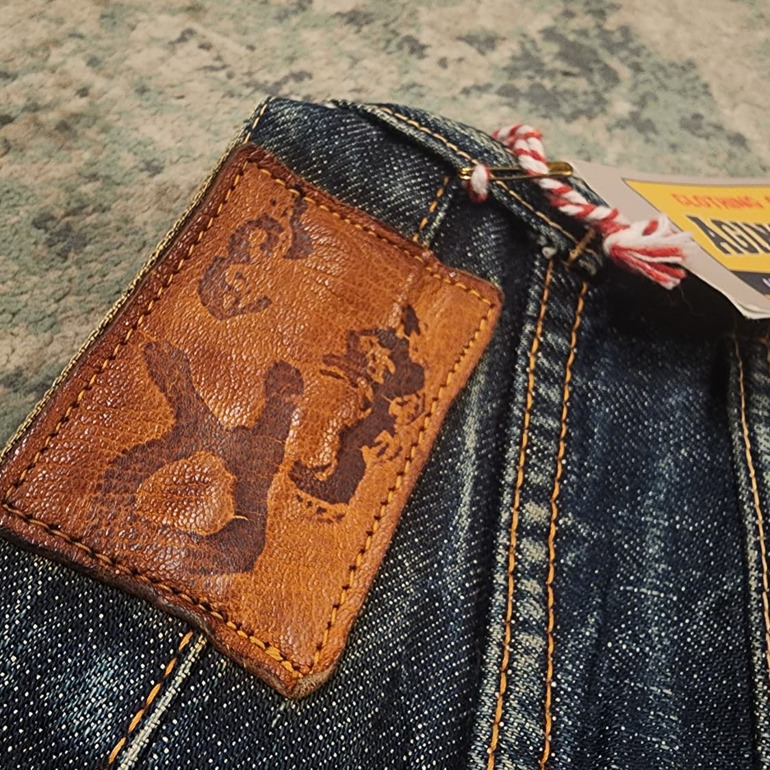 45rpm 셀비지 데님팬츠 상품이미지9