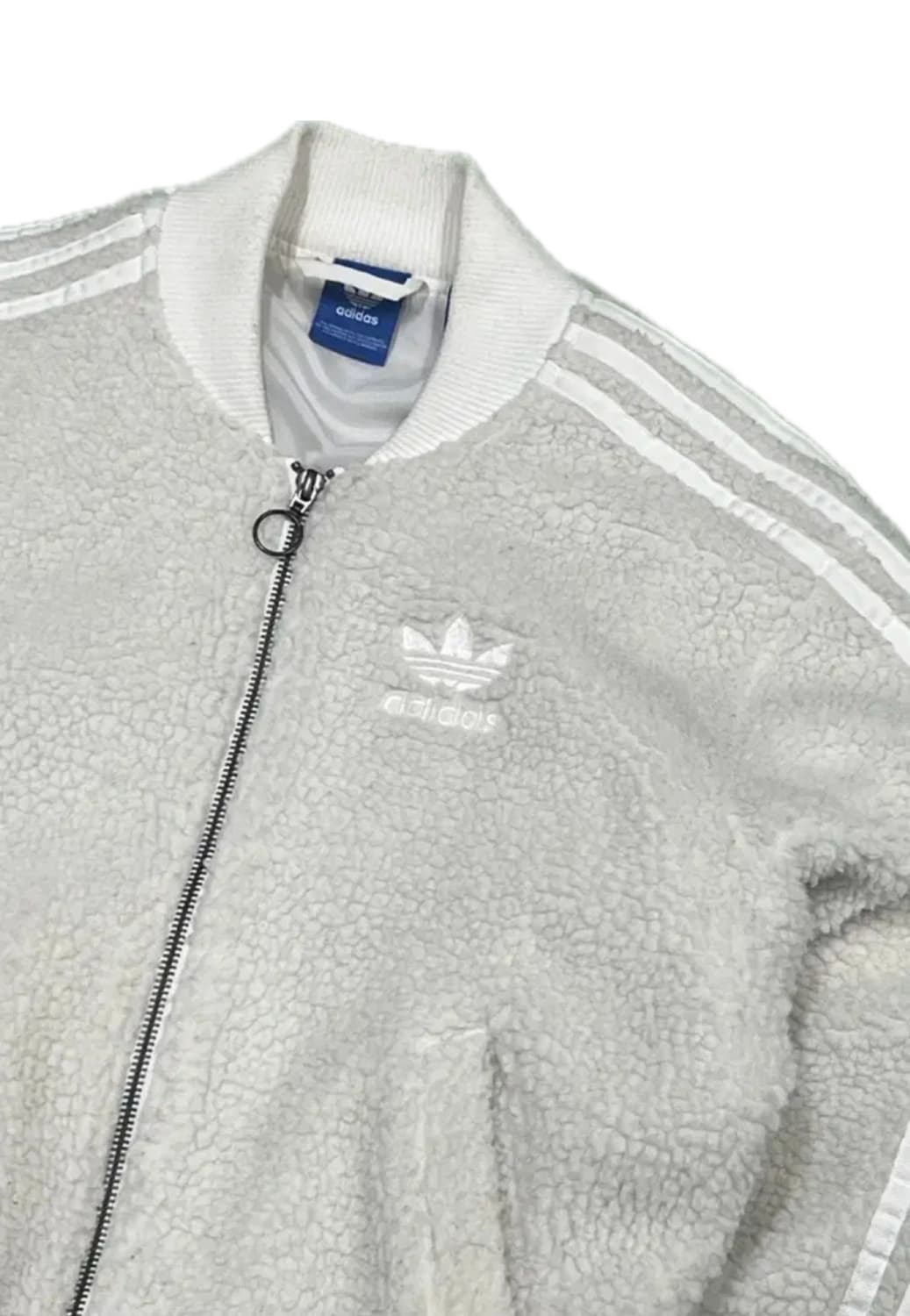 아디다스 파이어버드 삼선 뽀글이 양털 셰르파 집업 상품이미지2