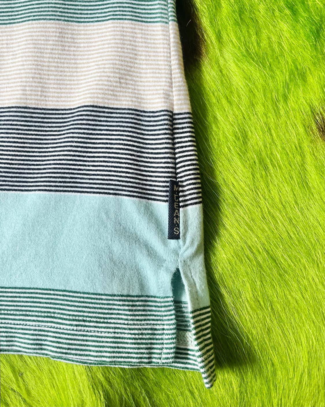 90-00s MICHIKO LONDON Stripe Border Tee 상품이미지6