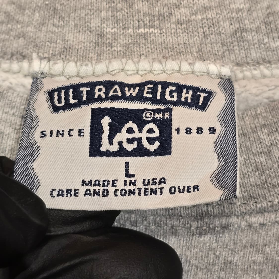 90s LEE 울트라웨이트 스웻셔츠 MADE IN USA 상품이미지4