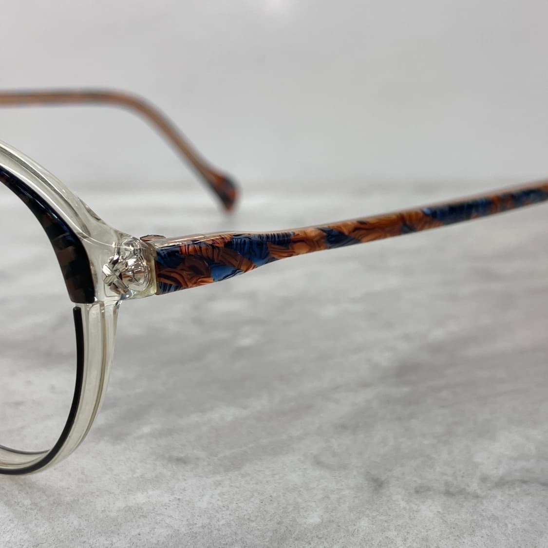 C05 조르지오 몰리 GIORGIO MOLLY 클리어패턴 뿔테 안경 상품이미지7