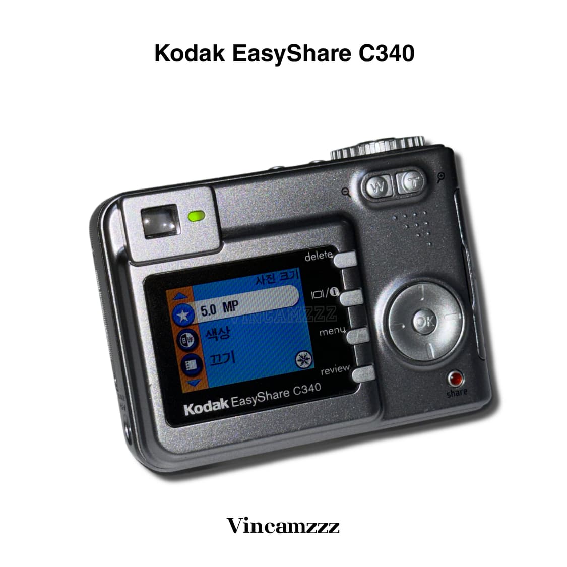 Kodak 코닥 EasyShare C340 디지털 카메라 상품이미지2
