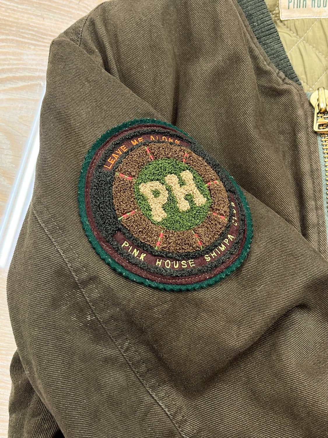 핑크하우스 90's 퀼티드 봄버 자켓 상품이미지4