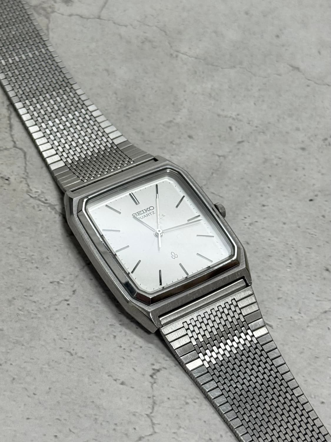 80s 빈티지 세이코 탱크 쿼츠 상품이미지4